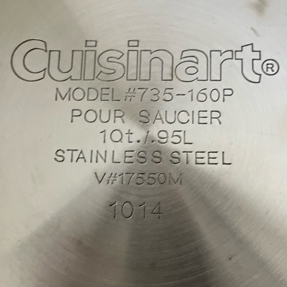 Cuisinart Stainless Steel Saucier 1.95L - Picture 3 of 3